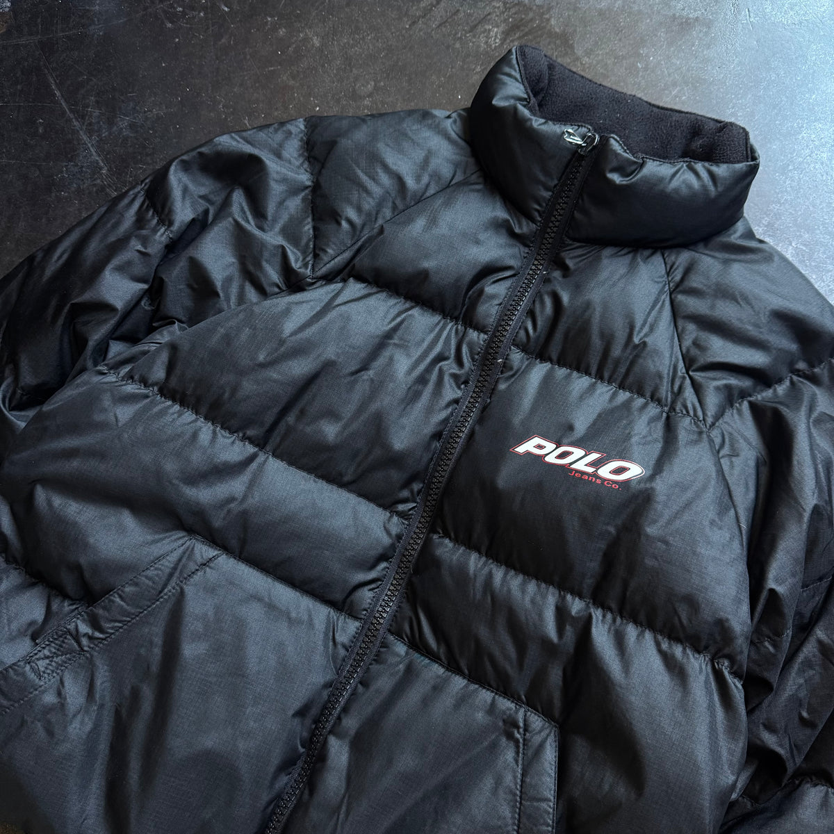 Vintage Polo Puffer Jacket