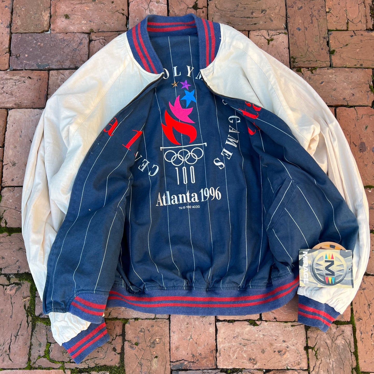 Vintage Olympics Bomber