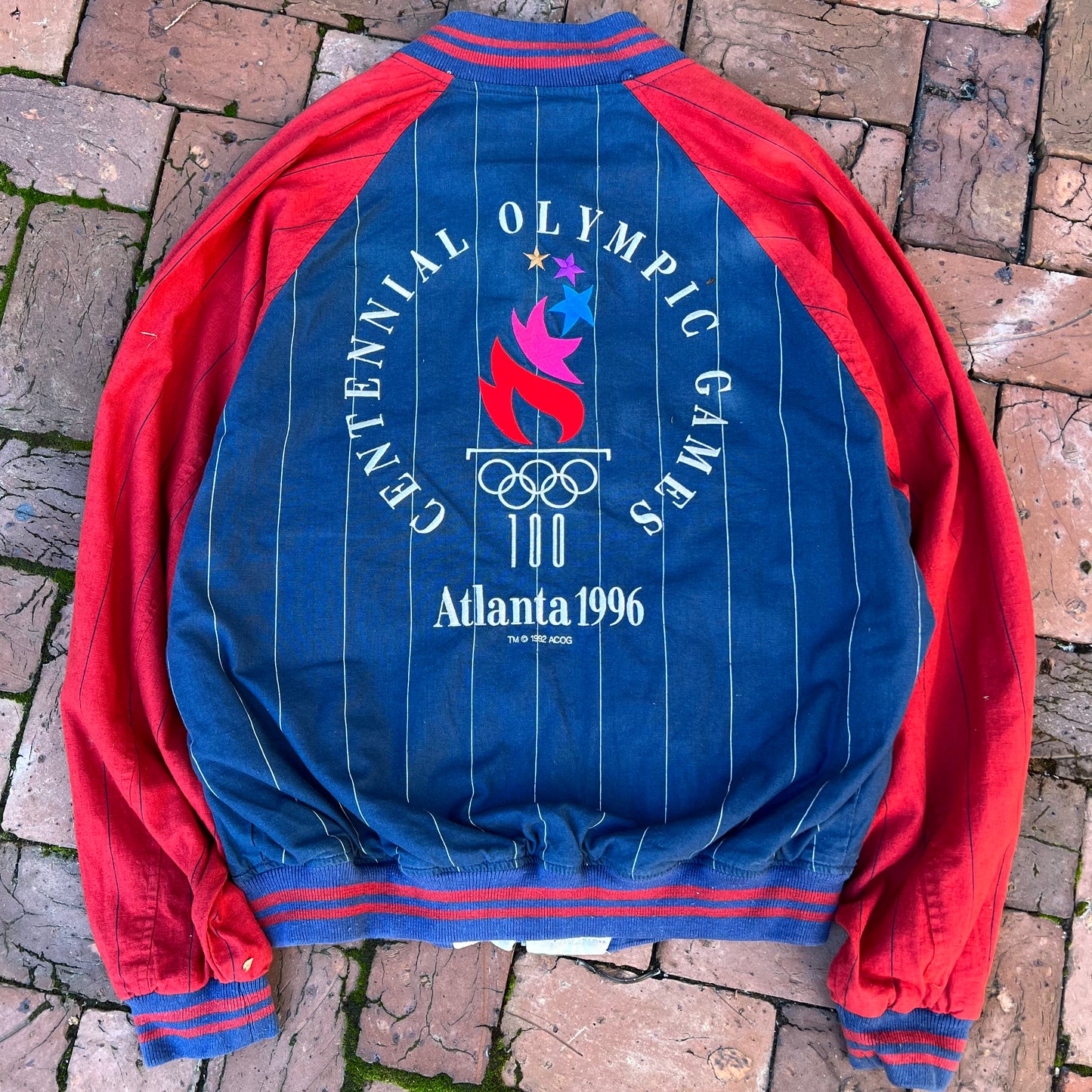 Vintage Olympics Bomber
