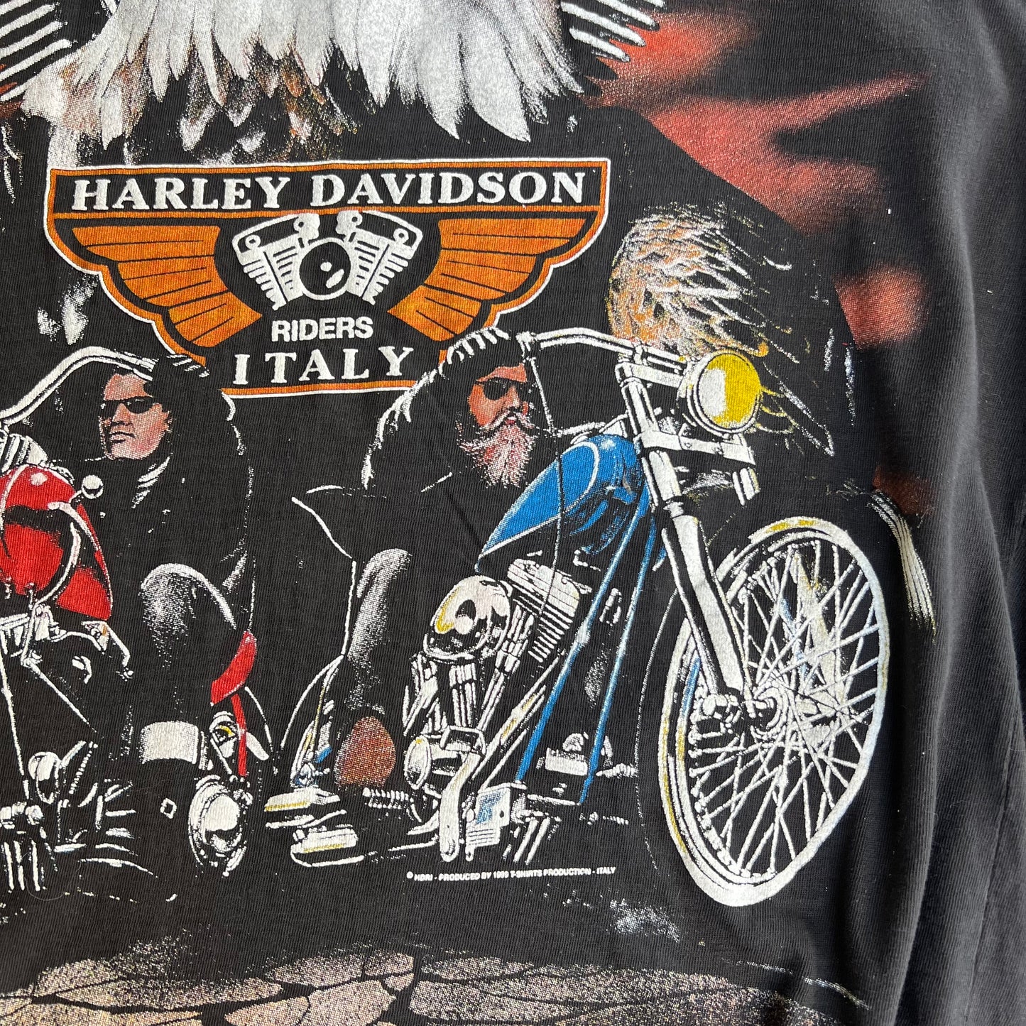 Harley Davidson Italy Vintage Tee