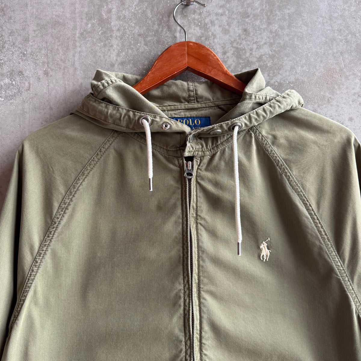 Polo hooded jacket