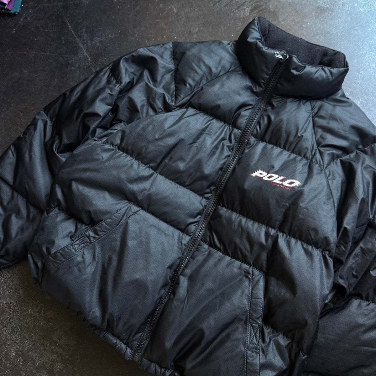 Vintage Polo Puffer Jacket