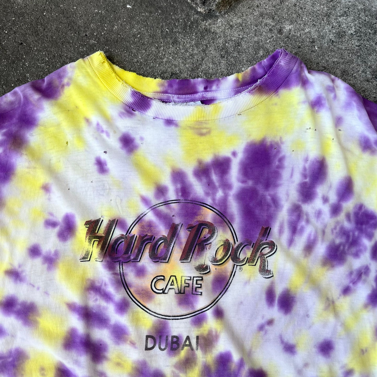 Vintage Dubai Hardrock Tie Dye