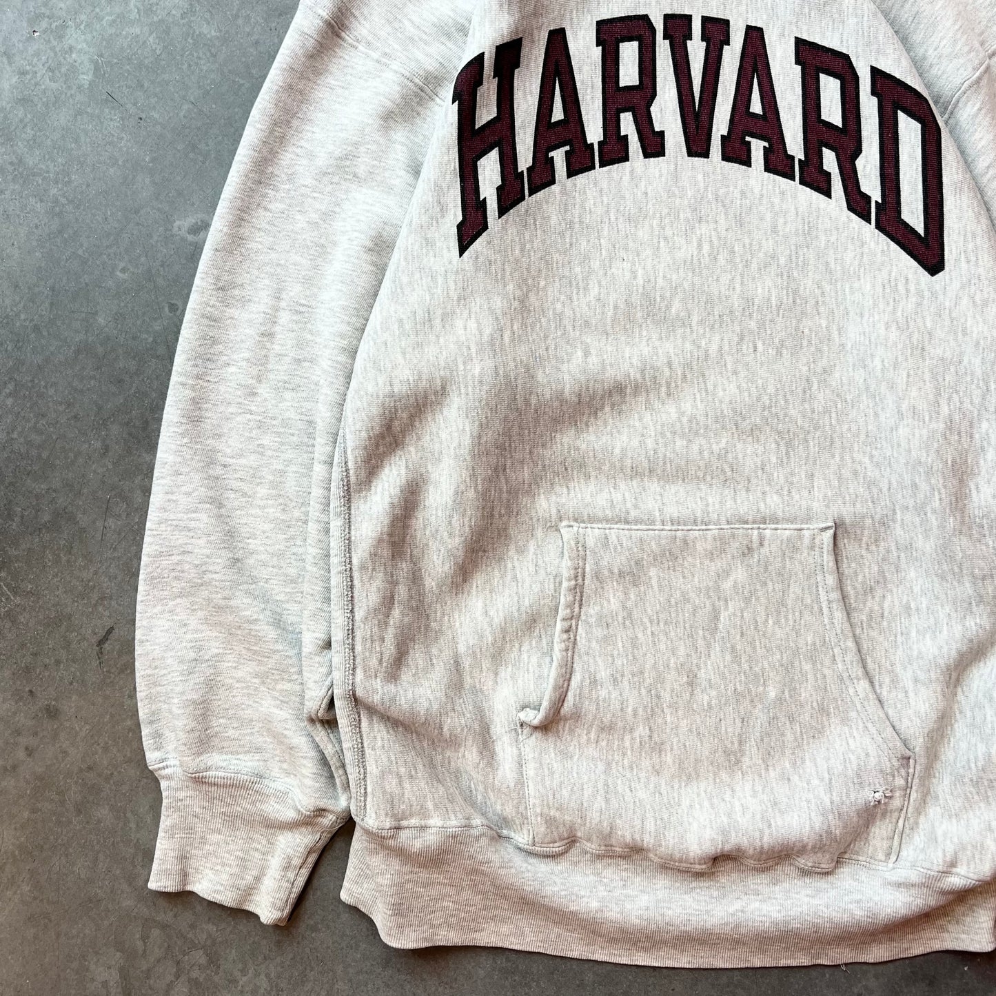 Vintage Harvard reverse weave