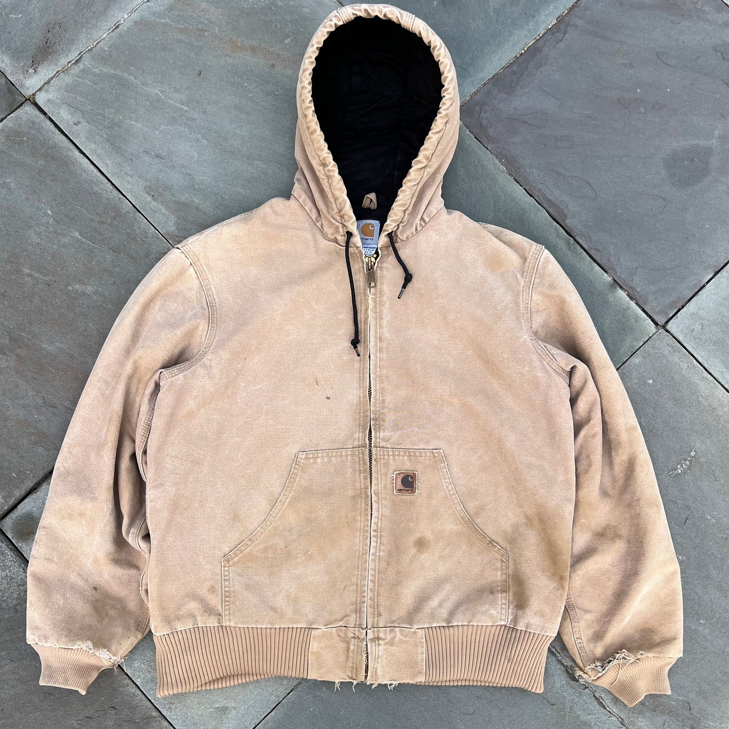 Slight Distressed Khaki Carhartt Jacket