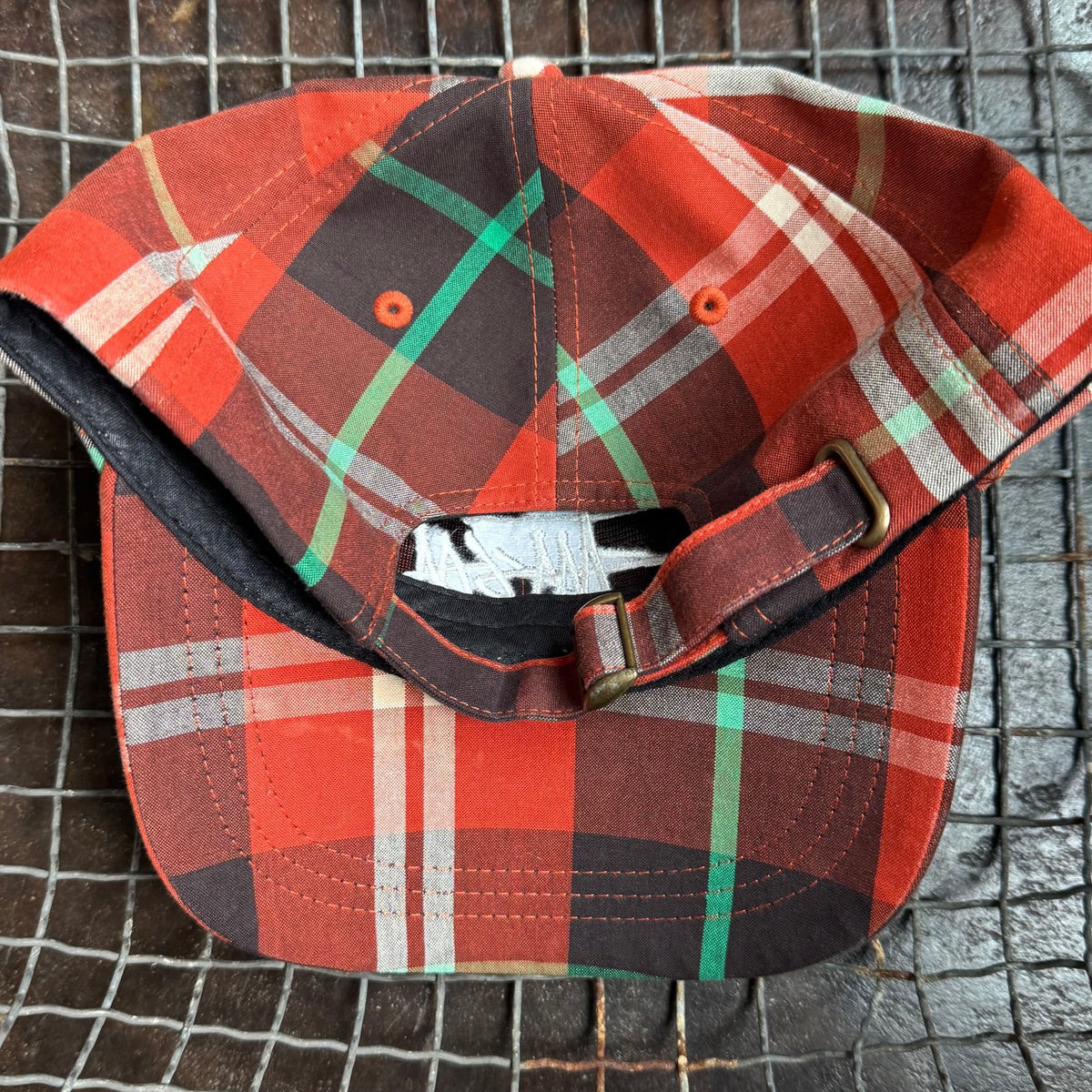 Plaid Stussy Hat