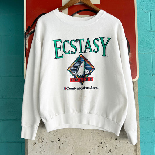 “Ecstasy” carnival cruise crewneck