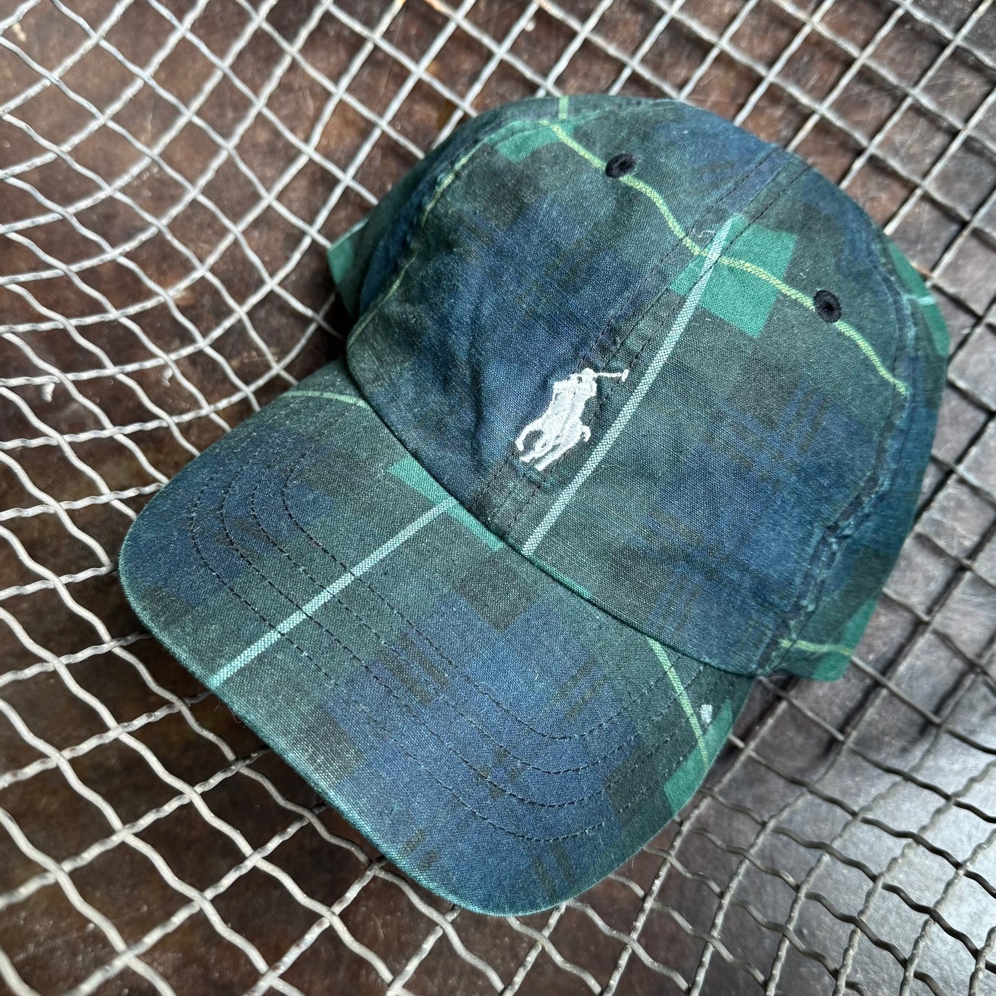 Plaid Polo Hat