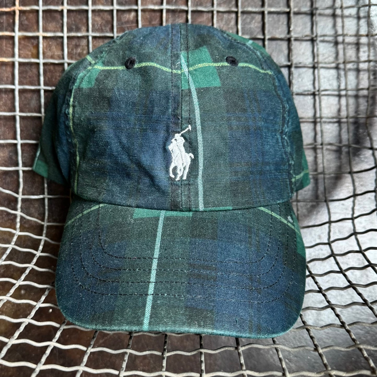 Plaid Polo Hat