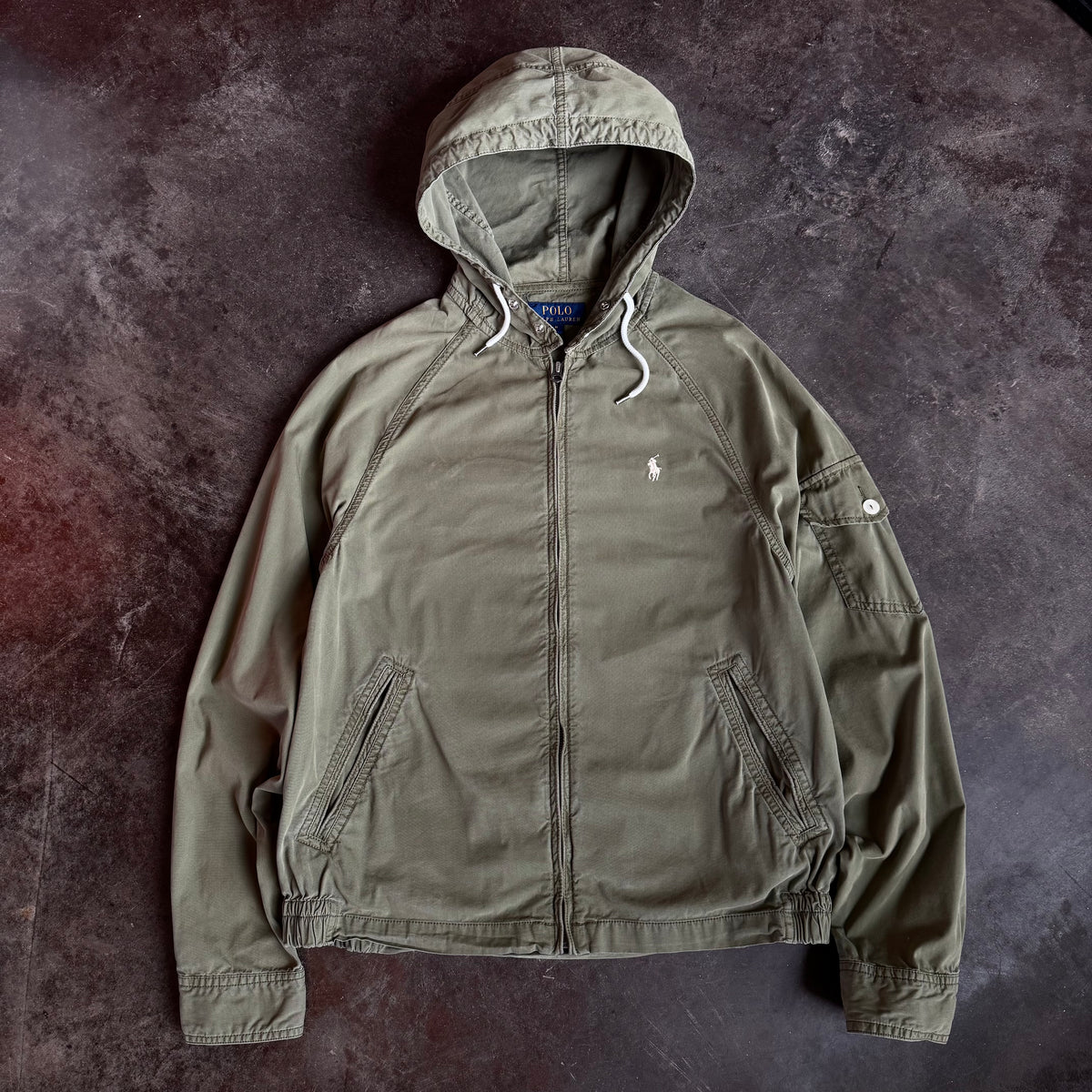 Polo hooded jacket