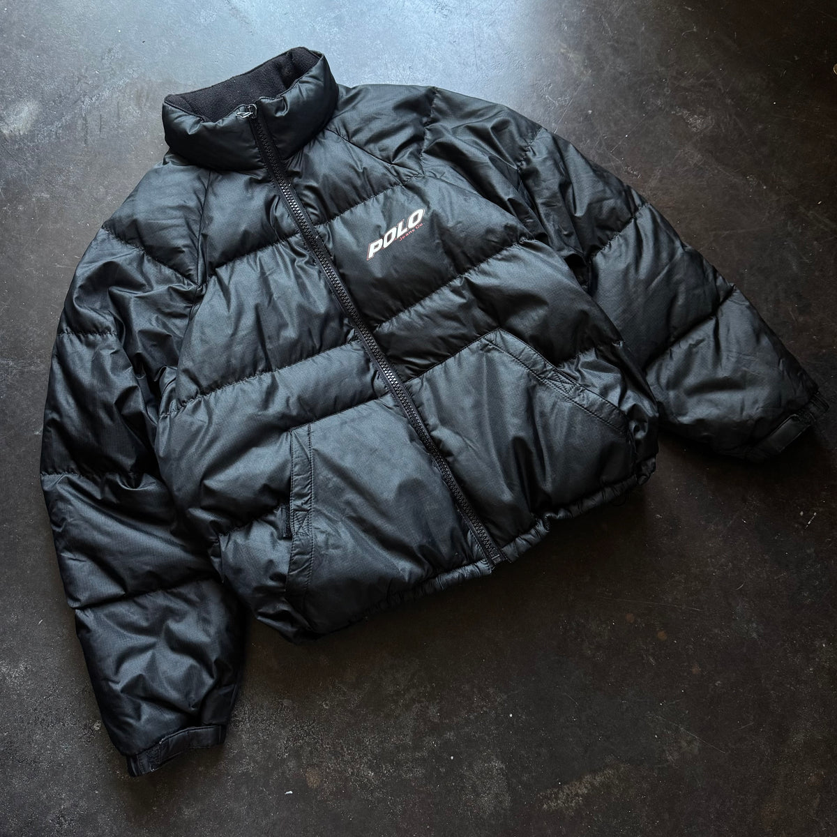 Vintage Polo Puffer Jacket