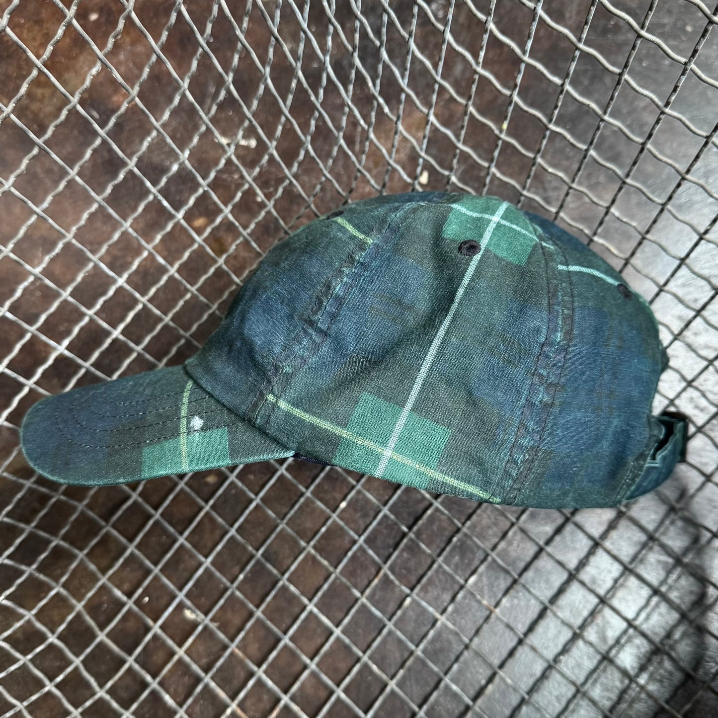 Plaid Polo Hat