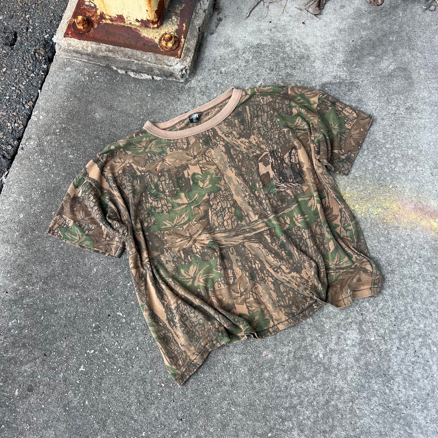 Vintage 90’s Boxy Camo Tee