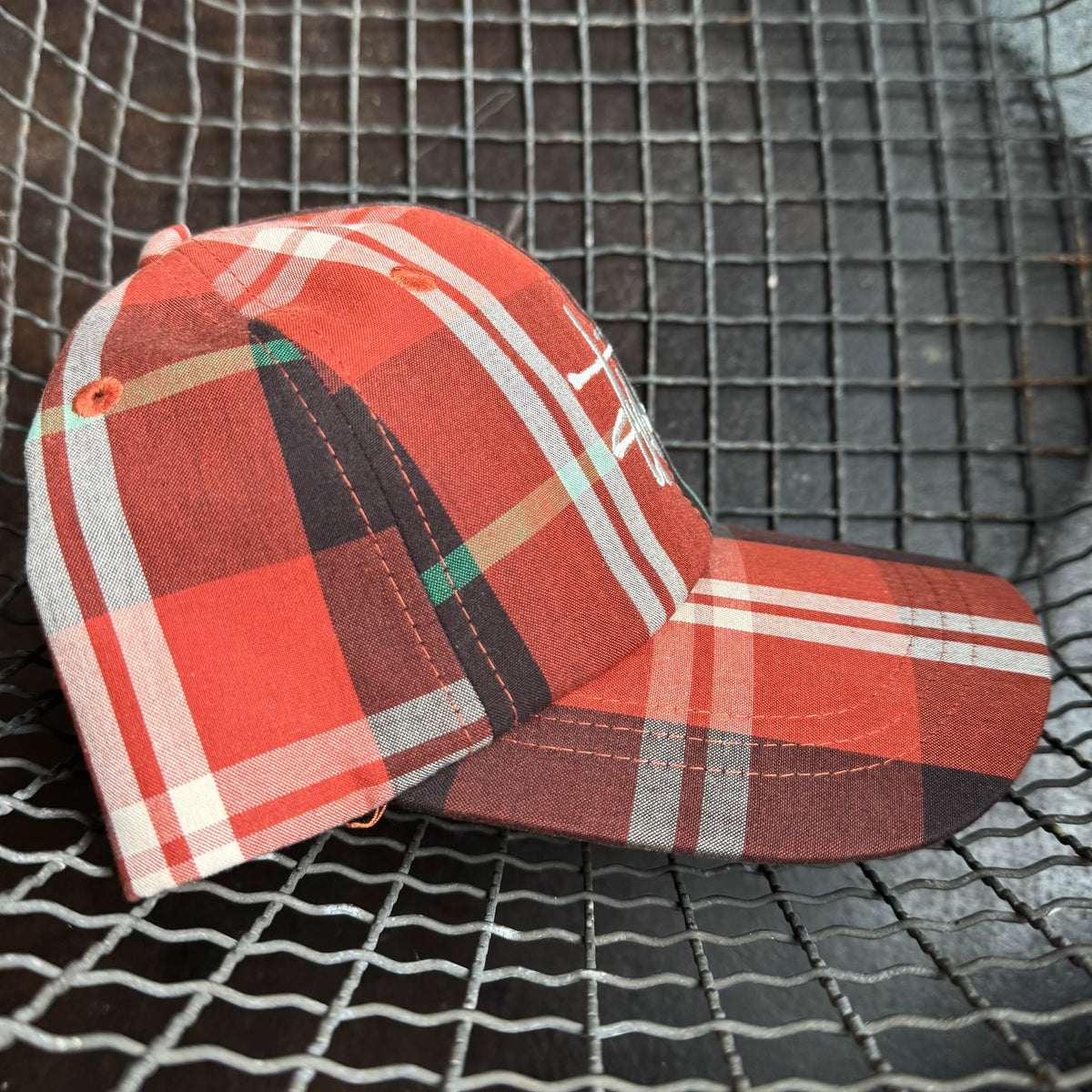 Plaid Stussy Hat