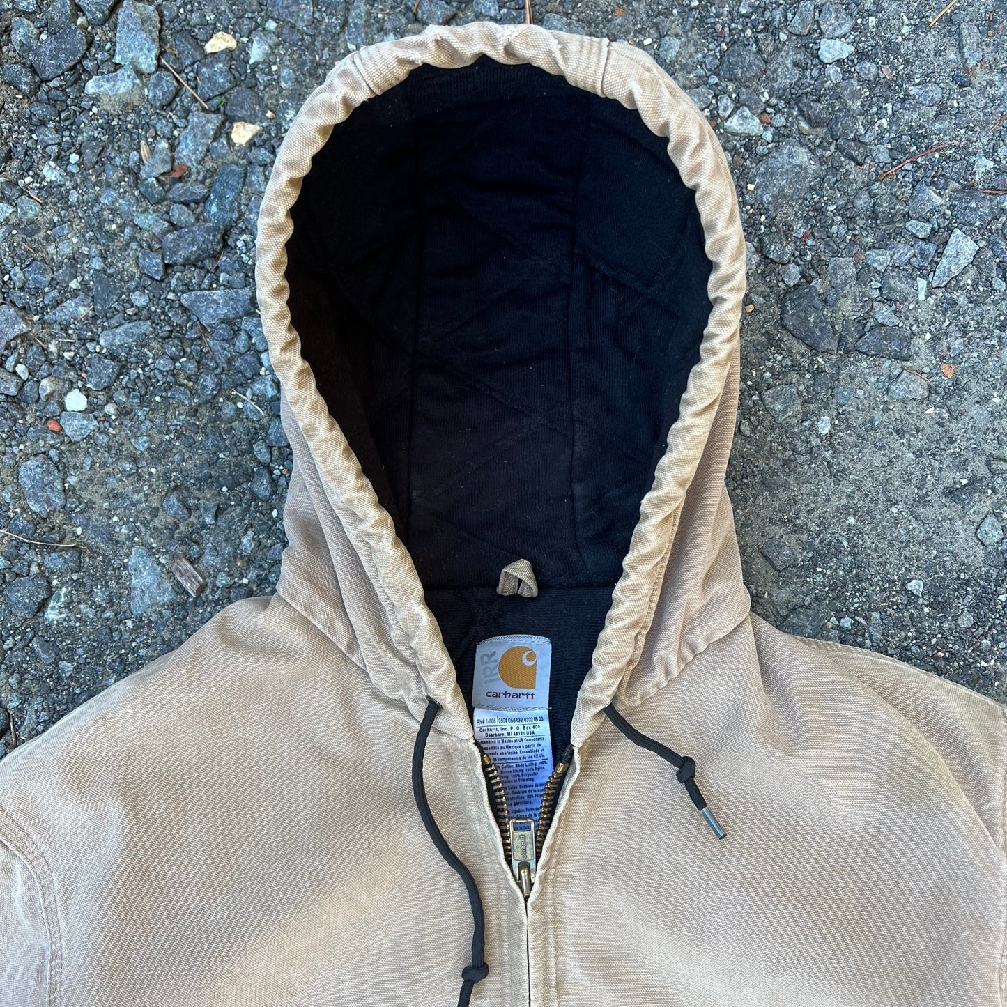 Slight Distressed Khaki Carhartt Jacket