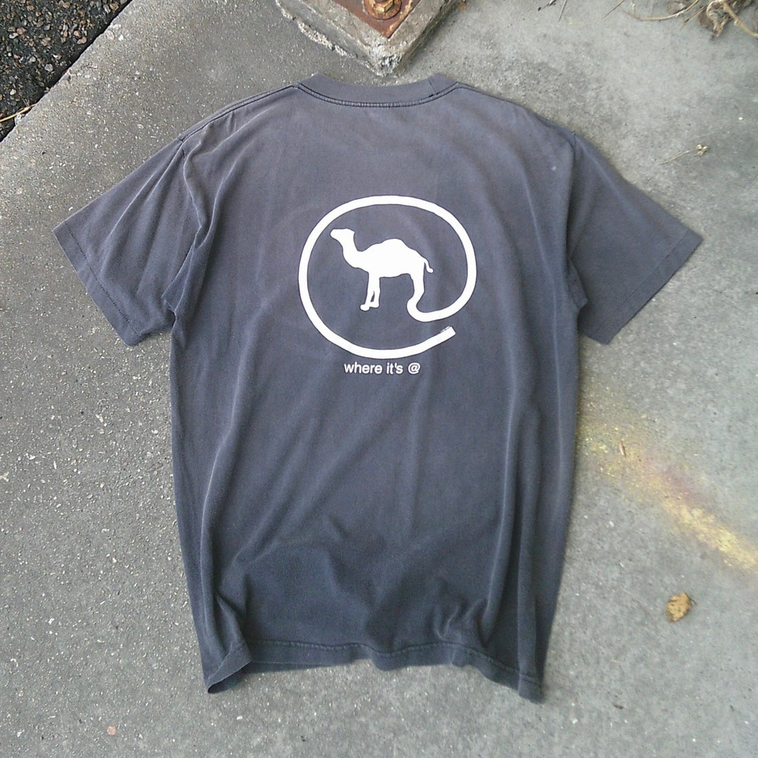 Camel “where it’s @“ Tee