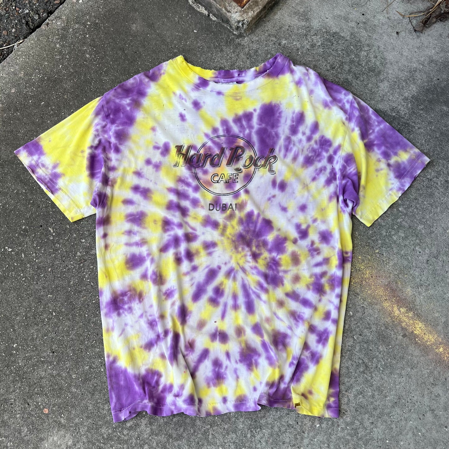 Vintage Dubai Hardrock Tie Dye