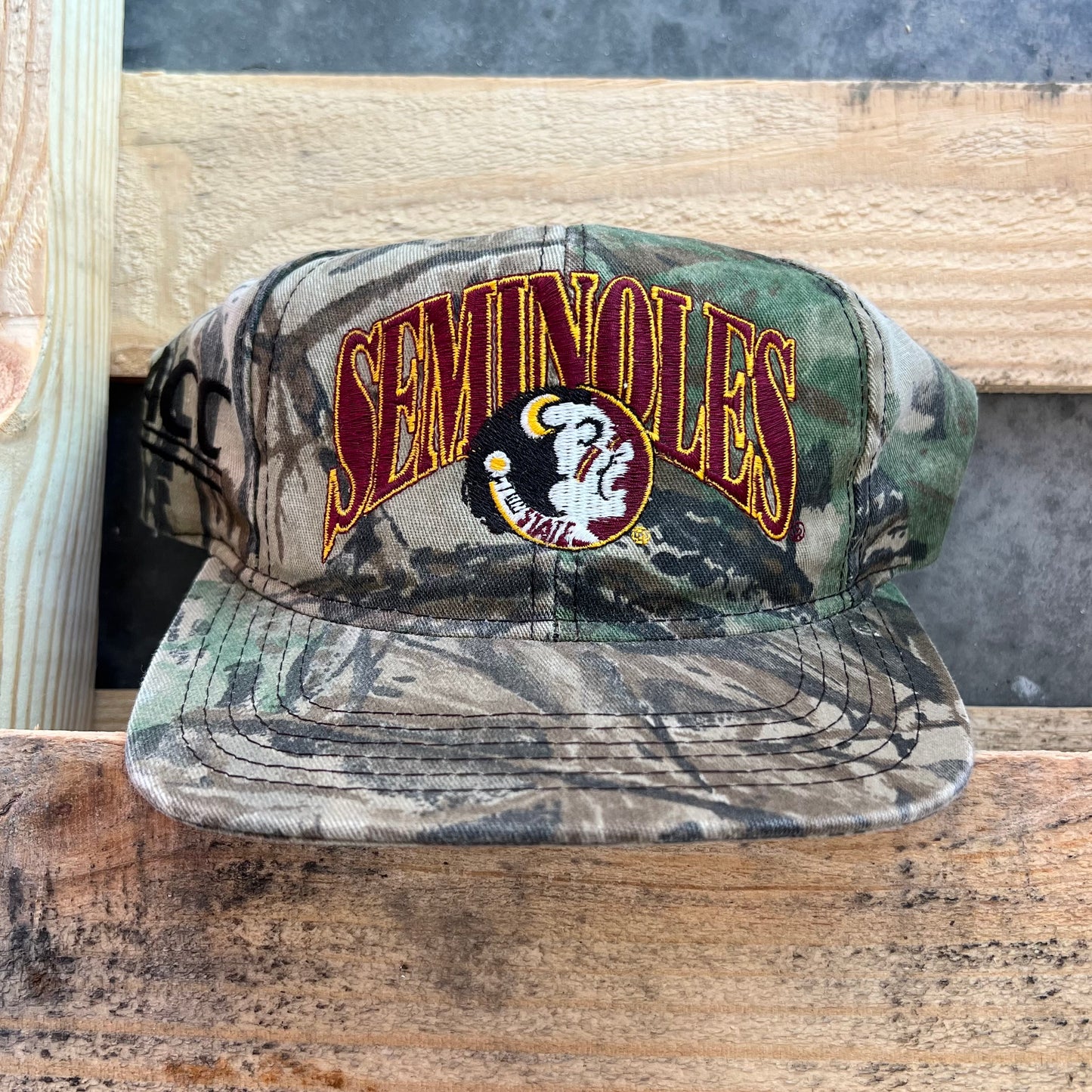 FSU Real Tree Camo Snapback