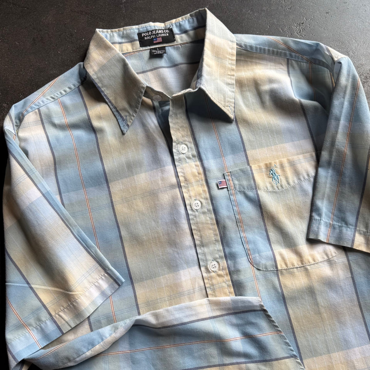 Polo Shortsleeve Button Down