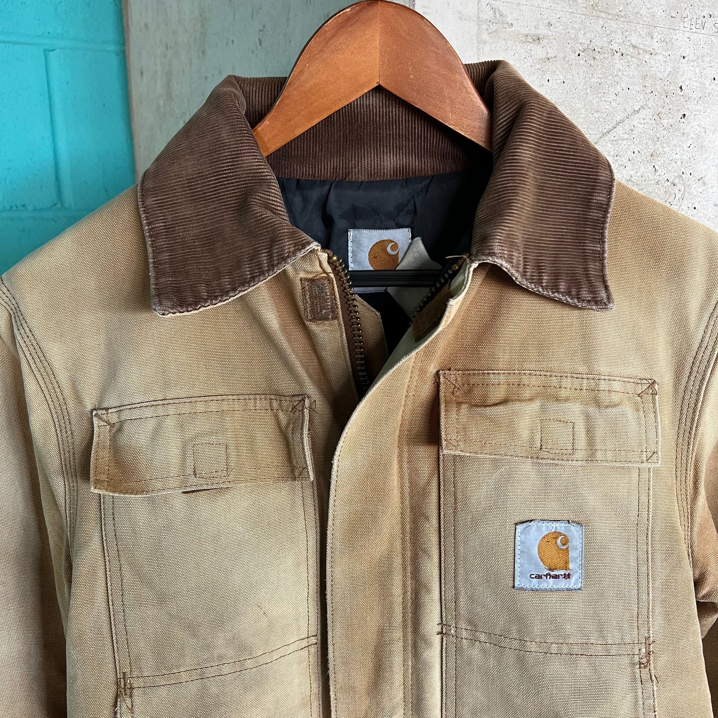 Distressed Carhartt Jacket