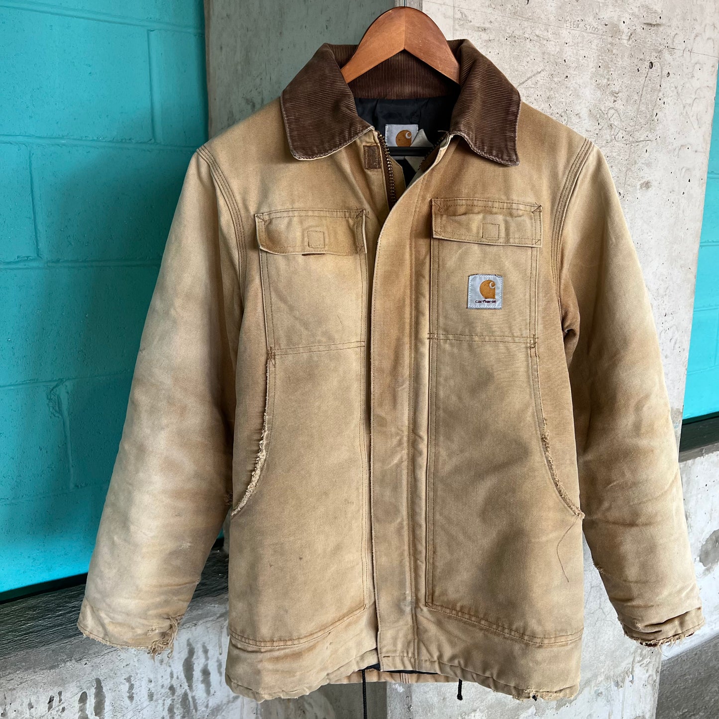 Distressed Carhartt Jacket